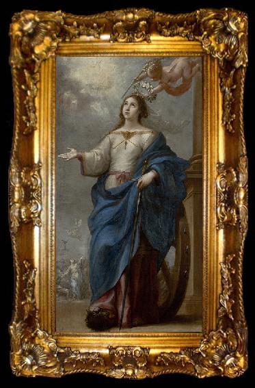 framed  Bartolome Esteban Murillo Saint Catherine of Alexandria, ta009-2